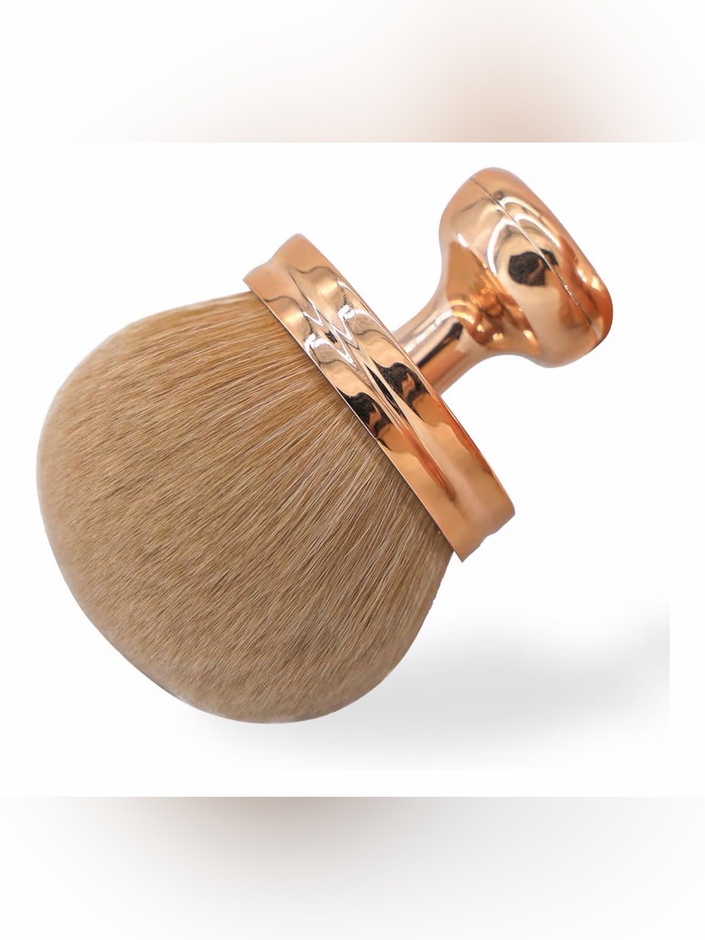 New Kopari like Brush Rose Gold Handle for face and body bronzer